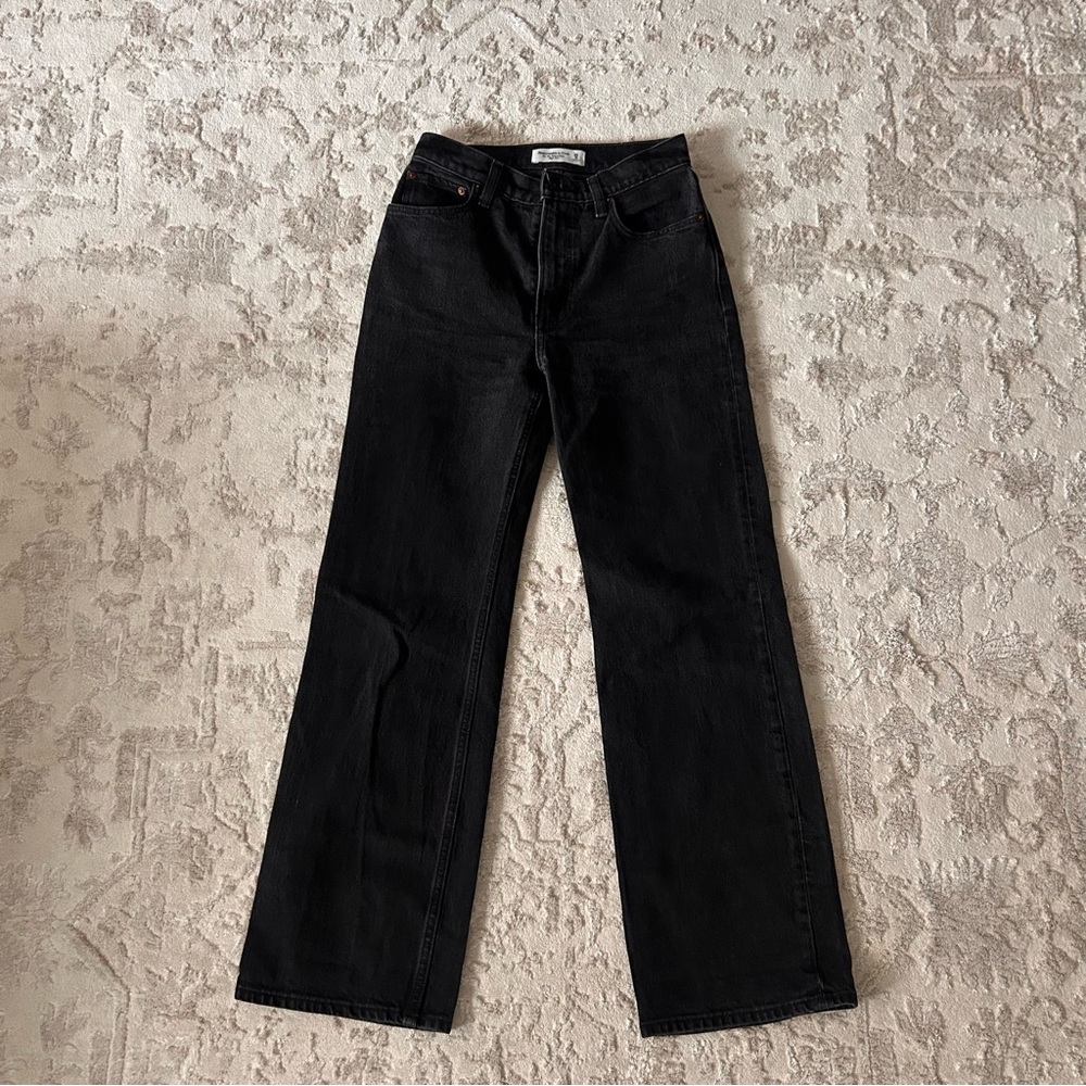 Abercrombie & Fitch 90s relaxed high rise denim jeans